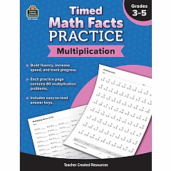 Timed Math Facts Practice: Multiplication