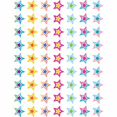 Colorful Vibes Stars Mini Stickers
