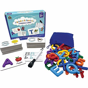 Alphabet and Numbers Learning Cards
