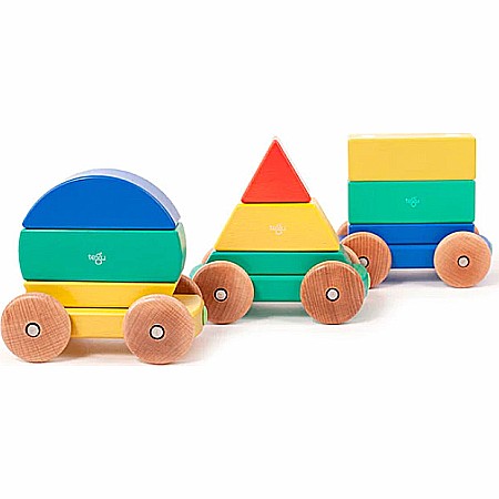 Magnetic Shape Train Tegu Baby and Toddler (9 pieces) color: BIG TOP