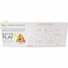 Magnetic Shape Train Tegu Baby and Toddler (9 pieces) color: BIG TOP