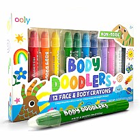 Body Doodlers 12 Face & Body Crayons