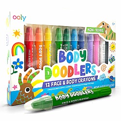 Body Doodlers 12 Face & Body Crayons