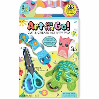 iHeartArt Jr Art on the Go! Cut & Create Activity Pad