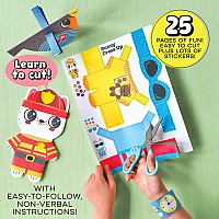 iHeartArt Jr Art on the Go! Cut & Create Activity Pad