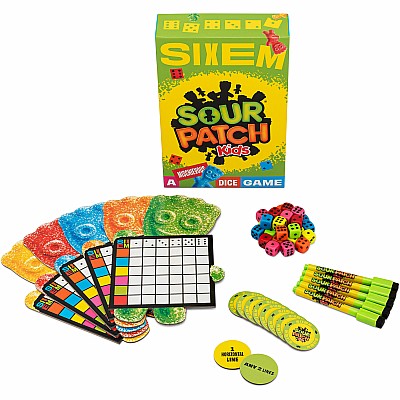 Sixem Sour Patch Kids Dice Game