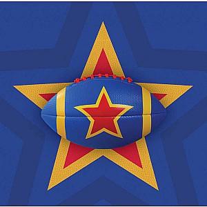 Red Star 9" Soft Football