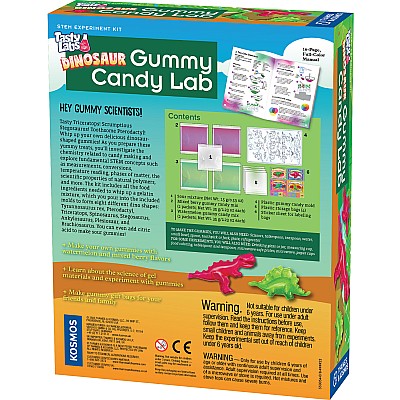 Tasty Labs: Dinosaur Gummy Candy Lab