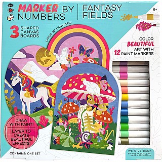 iHeartArt Marker By Numbers Fantasy Fields