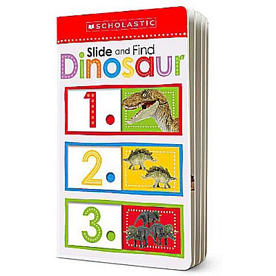 Slide and Find Dinosaurs 123 Board Book