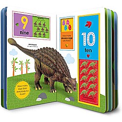 Slide and Find Dinosaurs 123 Board Book