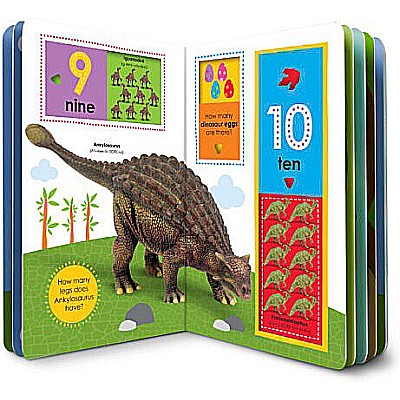 Slide and Find Dinosaurs 123 Board Book