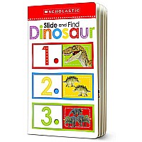 Slide and Find Dinosaurs 123 Board Book