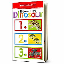 Slide and Find Dinosaurs 123 Board Book