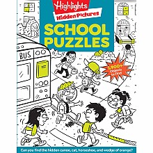 Highlights Hidden Pictures School Puzzles