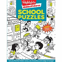 Highlights Hidden Pictures School Puzzles