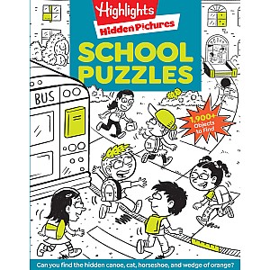 Highlights Hidden Pictures School Puzzles