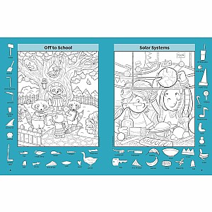 Highlights Hidden Pictures School Puzzles