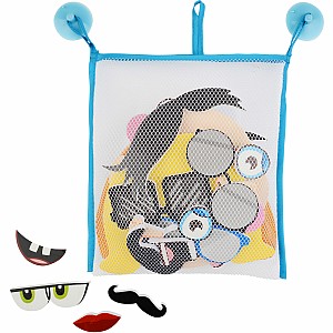 Silly Faces Bath Time Stickers!