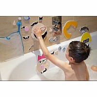 Silly Faces Bath Time Stickers!