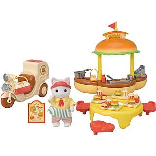 Calico Critters Hamburger Stand