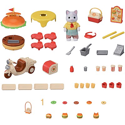 Calico Critters Hamburger Stand