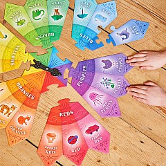 Color Puzzle Spinner Game