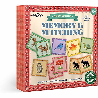 Busy Woods Memory & Matching Game