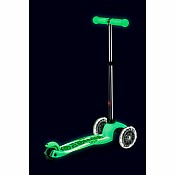 Micro Mini Deluxe Glow LED Plus Scooter - Icy Lime