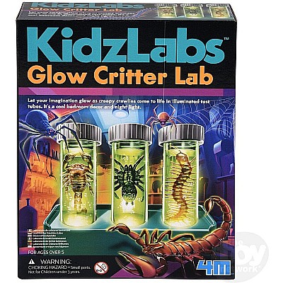 KidzLabs Glow Critter Lab