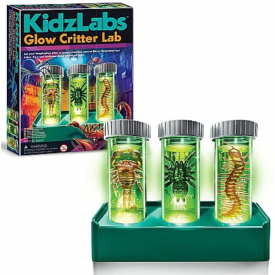 KidzLabs Glow Critter Lab