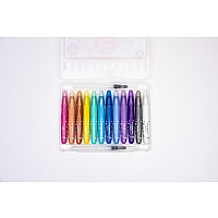Shimmer Cotton Candy Watercolor Crayons - 12 colors