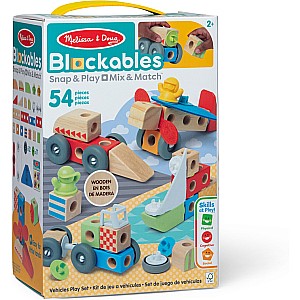 Blockables Vehicles Play Set
