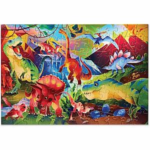 Dinosaur World Holographic Puzzle
