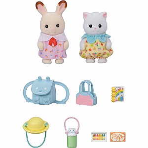 Calico Critters Nursery Friends Walk Along Duo