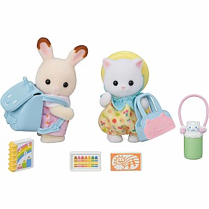 Calico Critters Nursery Friends Walk Along Duo