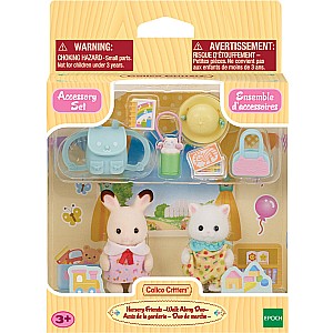Calico Critters Nursery Friends Walk Along Duo