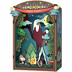 PEANUTS Snoopy's Beagle Scouts DIY Book Nook Kit