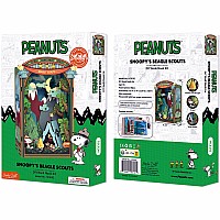 PEANUTS Snoopy's Beagle Scouts DIY Book Nook Kit