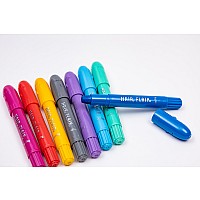 Metallic Hair Flair 8 Hair Shimmery Color Gel Sticks