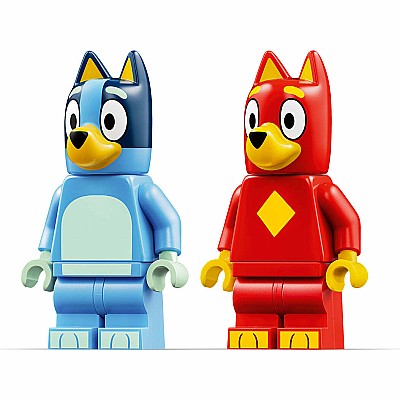 BLUEY School with Rusty and Bluey