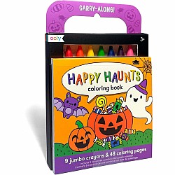 Happy Haunts Coloring Book Carry-Along!