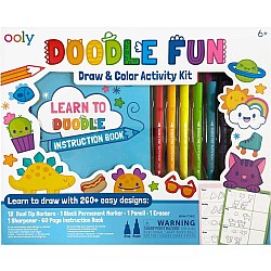 Doodle Fun Draw & Color Activity Kit