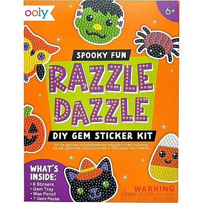 Spooky Fun Razzle Dazzle DIY Gem Sticker Kit