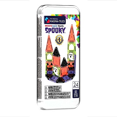 MAGNA-TILES microMAGS Spooky Travel 24-Piece Set