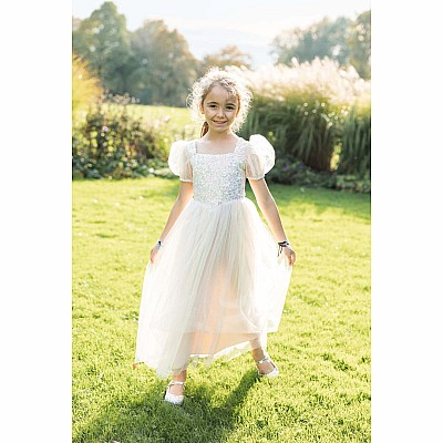 Rainbow Sherbert Sparkle Dress, Size 5/6