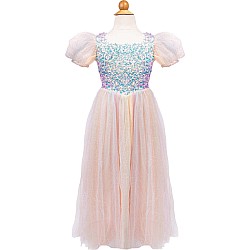 Rainbow Sherbert Sparkle Dress, Size 5/6
