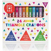 24 Jumbo Triangle Crayons