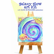 Tiny Easel Galaxy Glow Art Kit