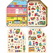 Mudpuppy Woodland Wonder Magnetic Playhouse Set